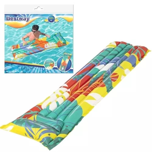 Matelas gonflable durable avec oreiller et patch