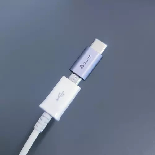 OTG-adapter Micro-USB naar USB-C, 480 Mbps