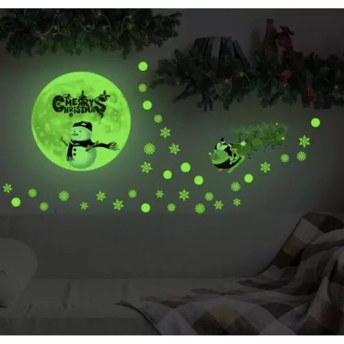 Pegatinas navideñas impermeables autoadhesivas