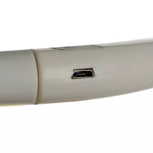 Collar para perros LED ajustable con carga USB