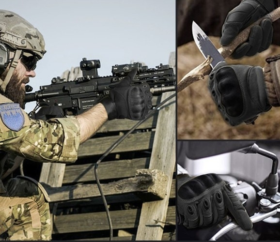 Tactical Durable Gloves XL with Touchscreen