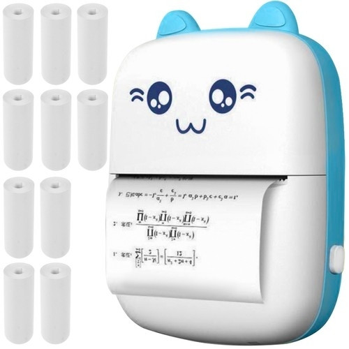 Thermal Bluetooth Printer - 11 Rolls, Fast & Compact