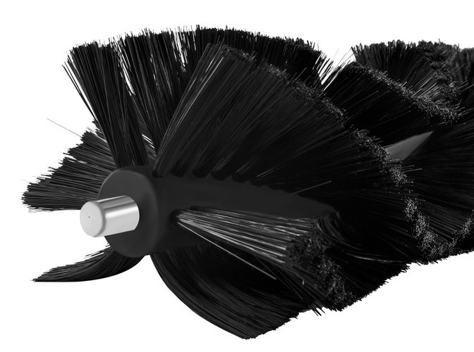 Cylindrical sweeper brush - PP plastic, 24x5cm