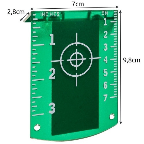 Laser Target Disc with Mirror & Magnet for Precision