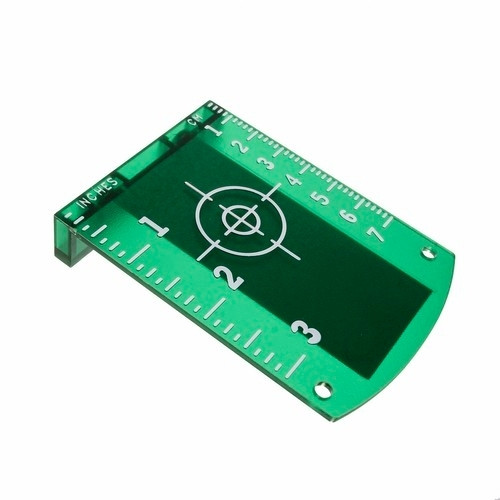 Disco target laser con specchio e magnete per la precisione