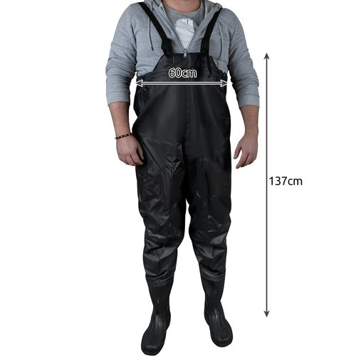 Adjustable Waterproof Waders Size 43