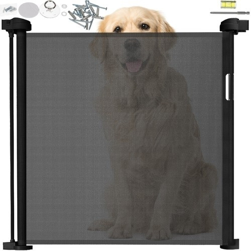 Extendable security gate, easy installation 154cm
