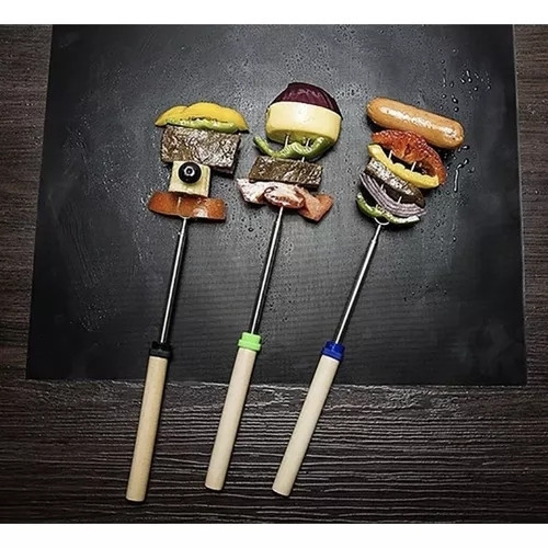 Reusable Non-Stick Grill Mat Set 3-pack