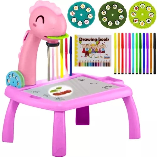 Projetor Infantil com Som e Luz de Fundo