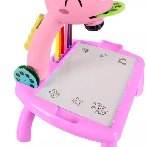 Projetor Infantil com Som e Luz de Fundo