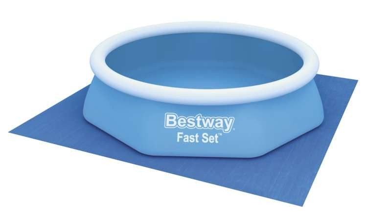 Protective mat Pool 274x274cm - PVC, Insulating