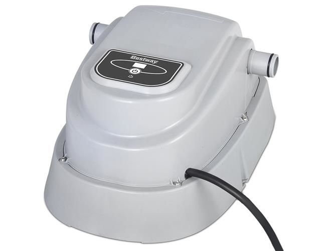 Energy efficient pool heater with safety system
