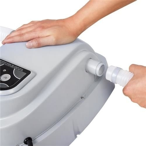 Energy efficient pool heater with safety system