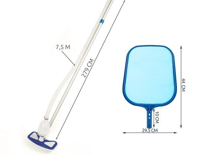 Multifunctional and Durable Pool Cleaning Kit