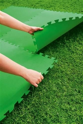 Protective Pool mat 79x79cm Green 9-pack