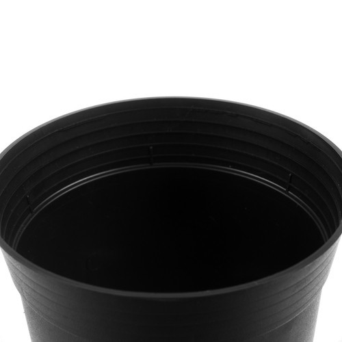 20-pack Black 2L Plastic Pots, Temperature Resistant