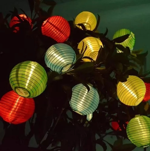 Solar cell lighting Multicolor 30 Balls IP65