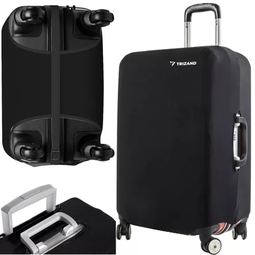 Black Suitcase Case M - Durable, Flexible