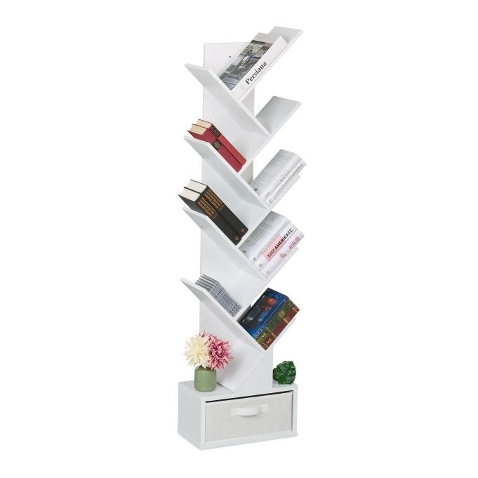 Bibliothèque en forme d'arbre