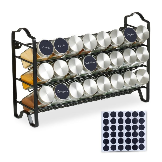 Porta-tempero com 24 copos