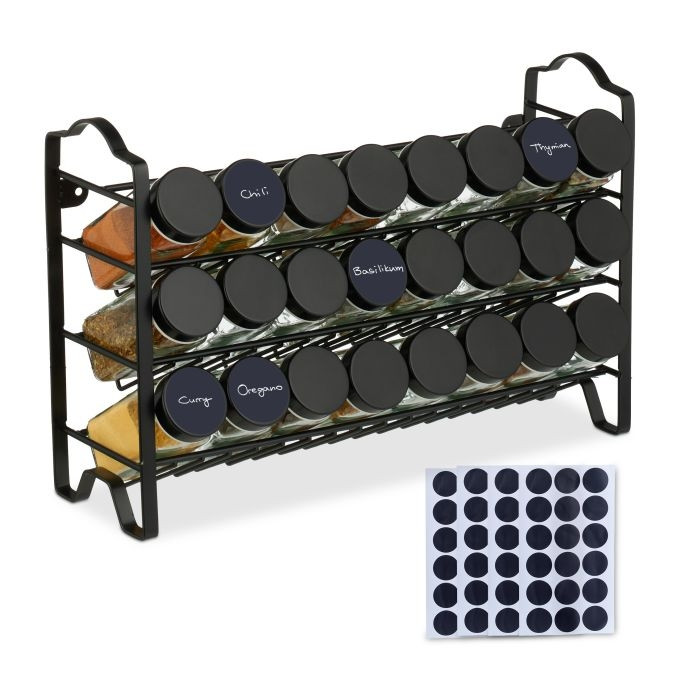 Porta-tempero com 24 copos