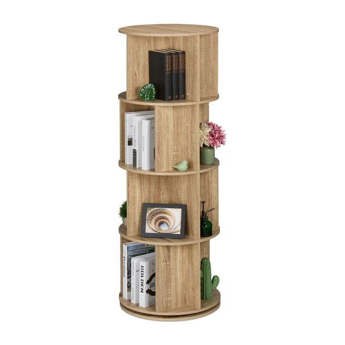 Torre di libri rotante