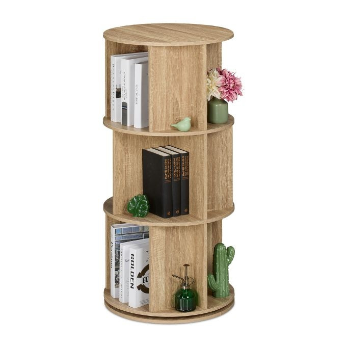 Torre de libros giratoria