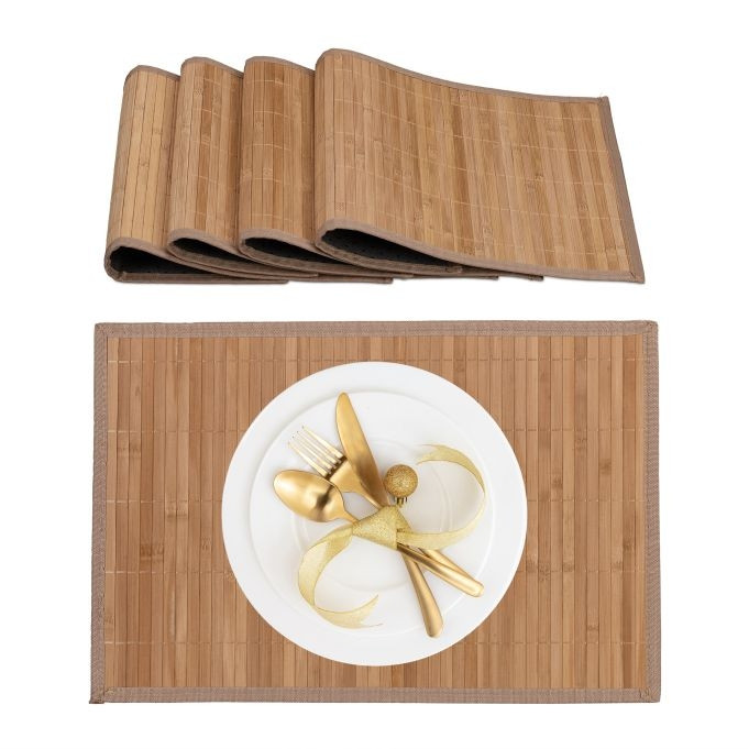 Placemats 4-pack bamboo