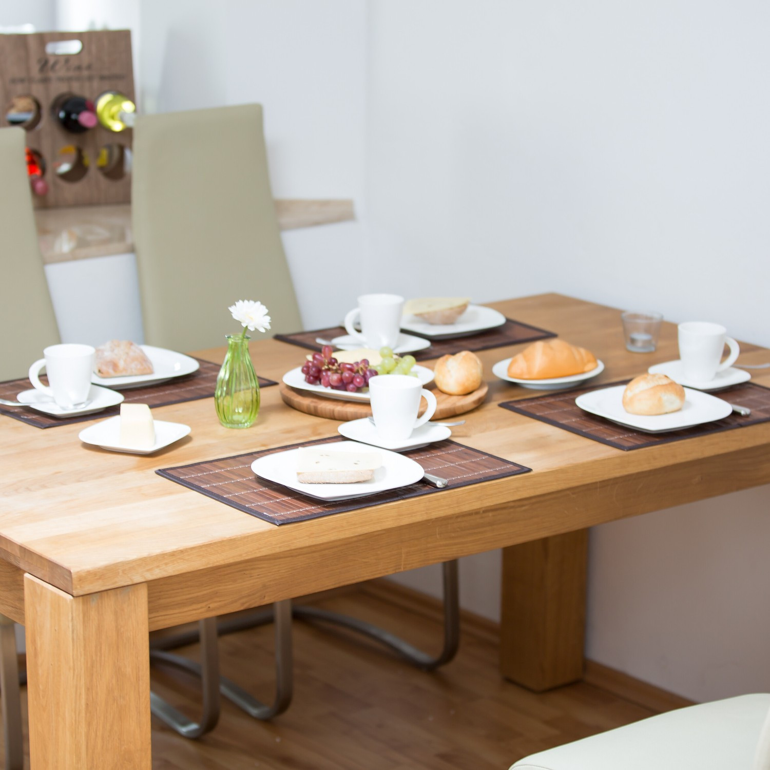 Placemats 4-pack bamboe