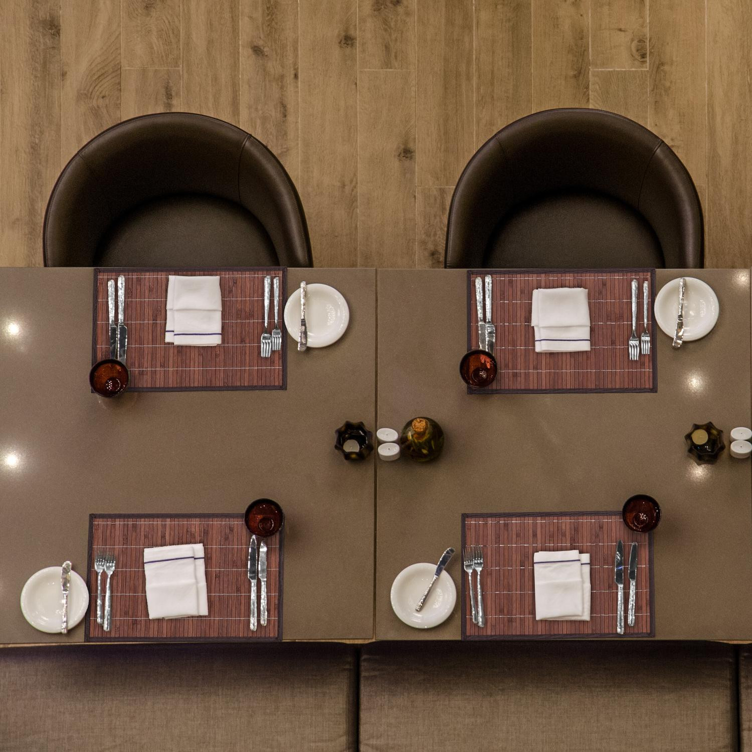 Placemats 4-pack bamboe