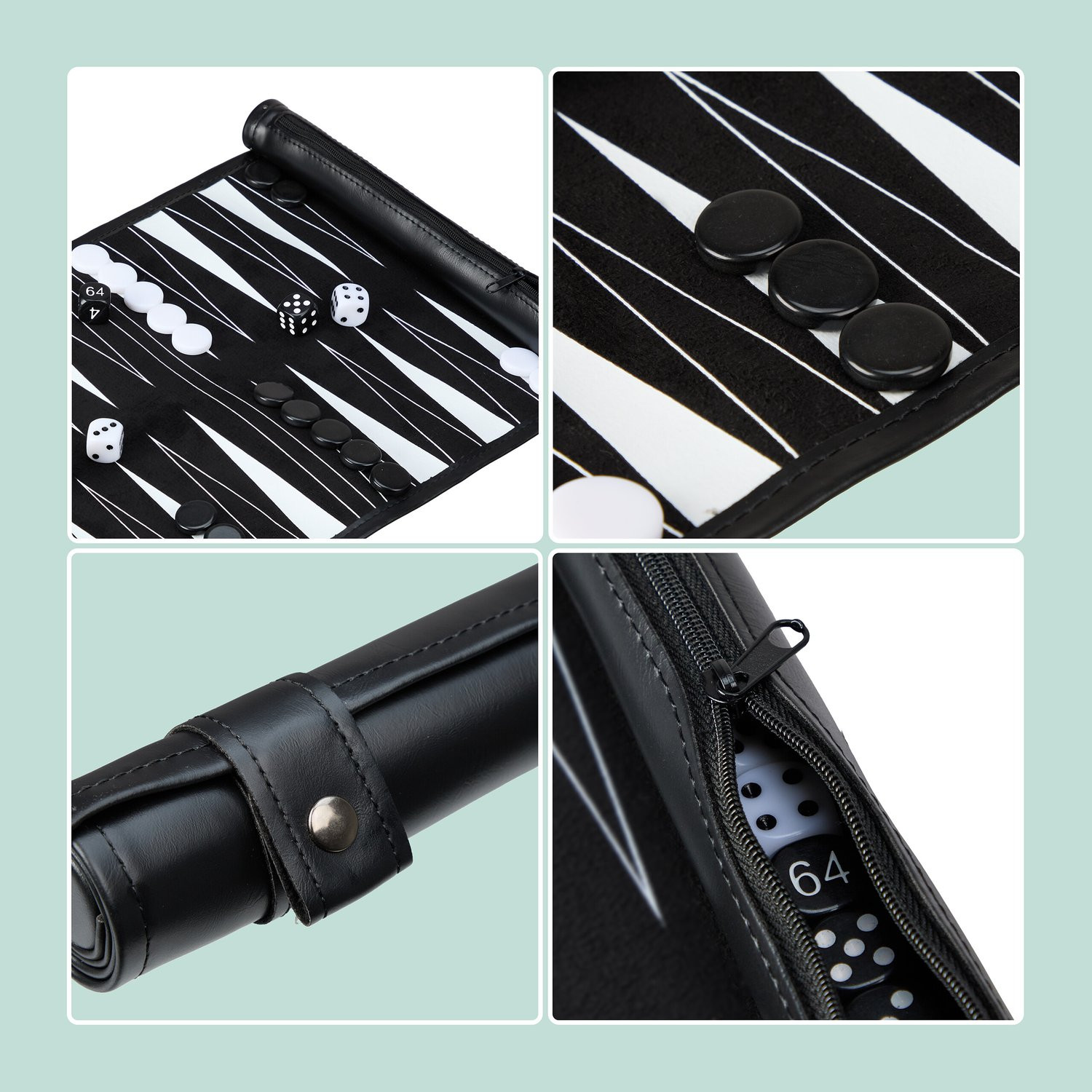 Backgammon voor onderweg