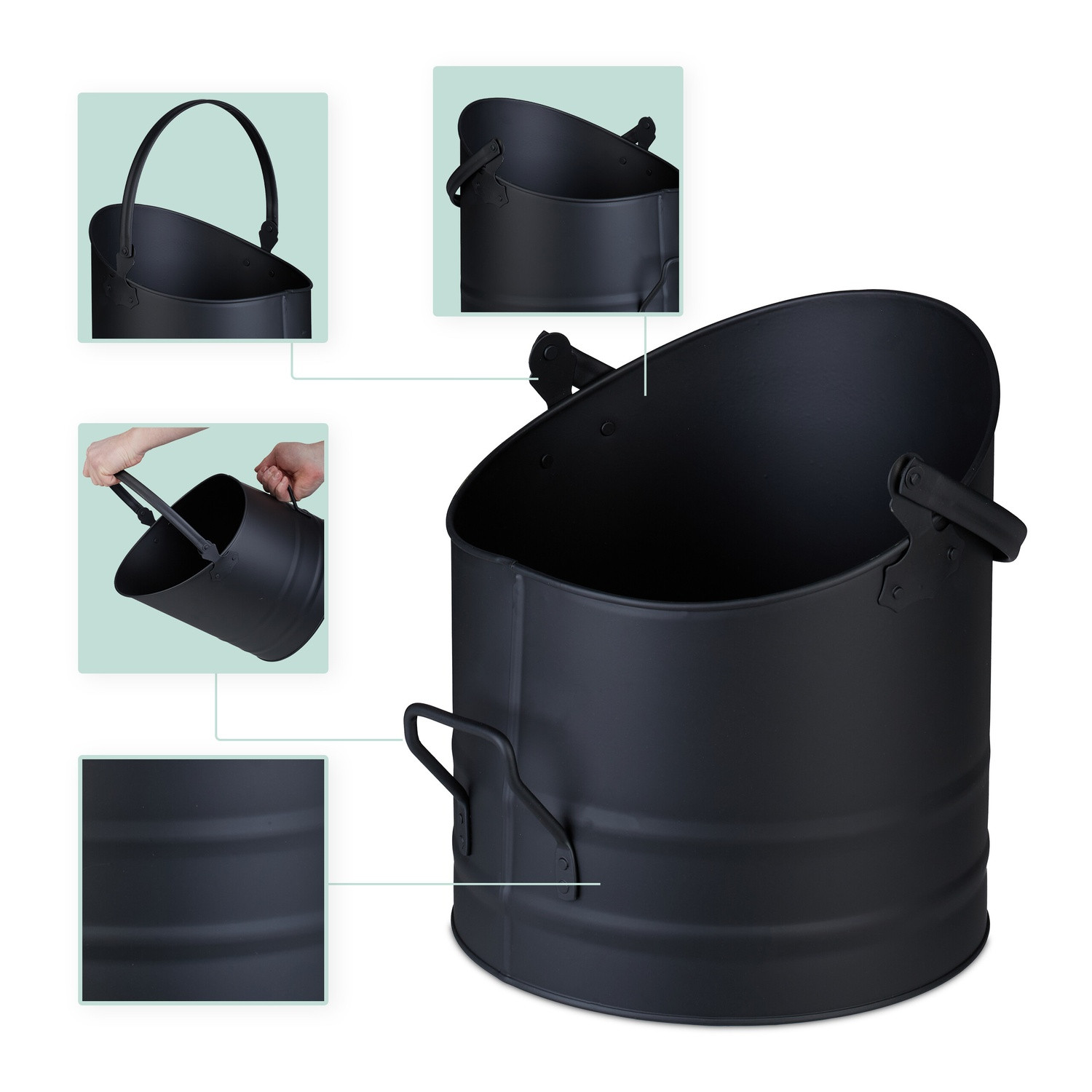 Cendrier avec accessoires 9,5 l