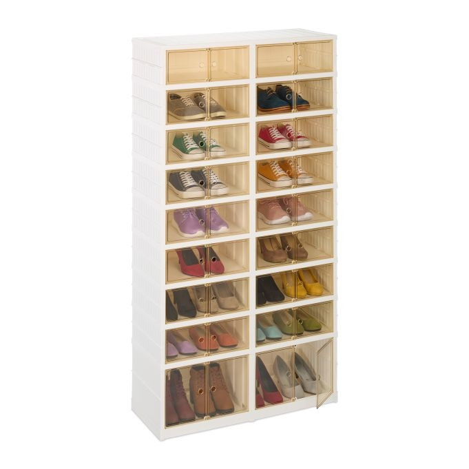 Faltbares Schuhregal