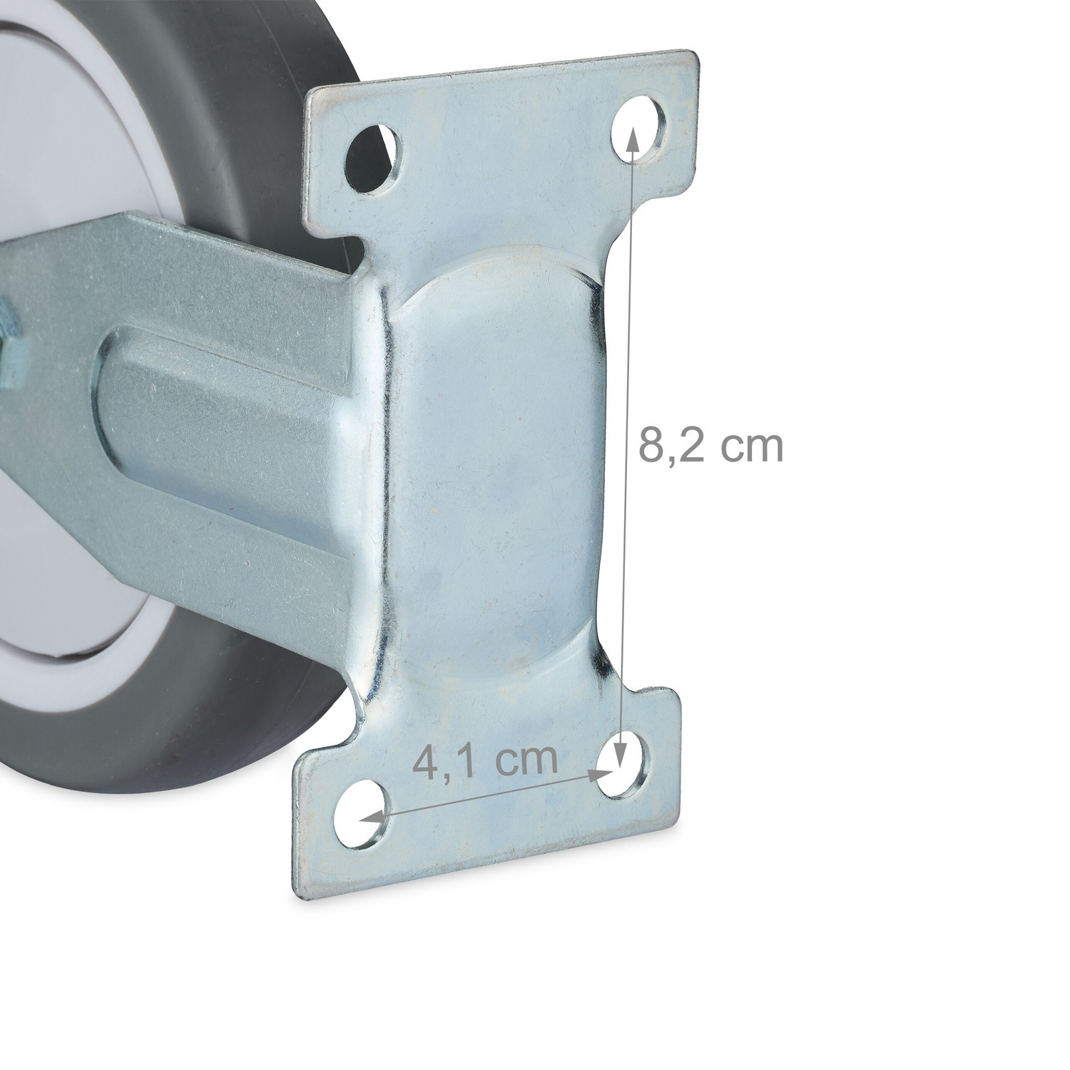 Roues fixes, lot de 4