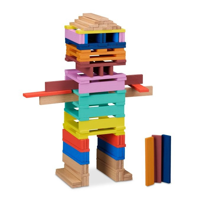 Holzbausteine, 100er-Set
