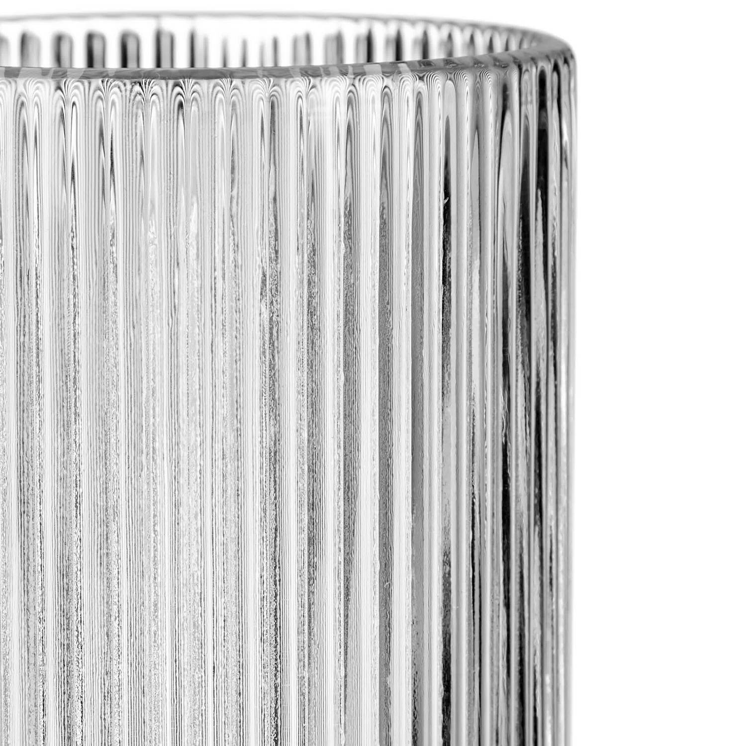 Gerippte Trinkgläser 4er-Pack