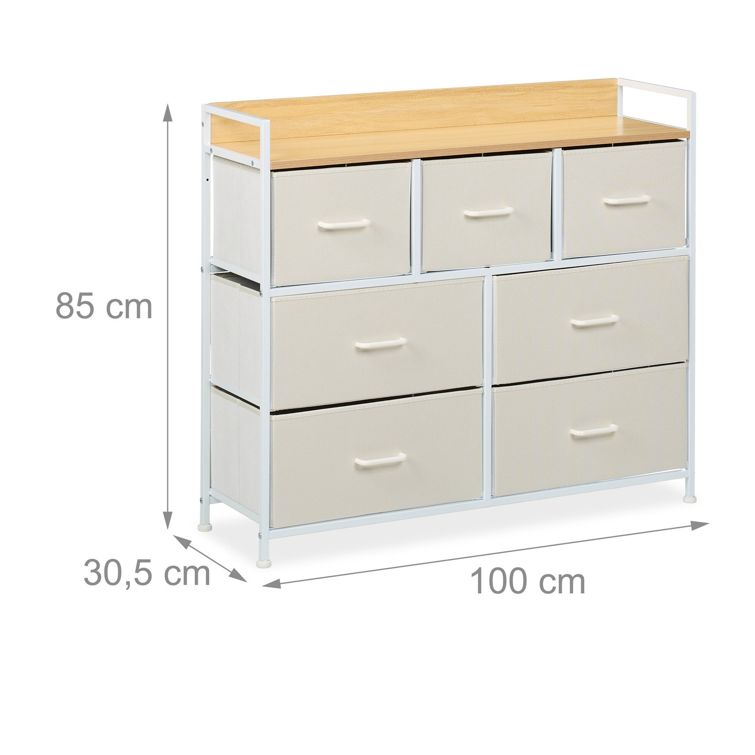 Bureau à 7 compartiments
