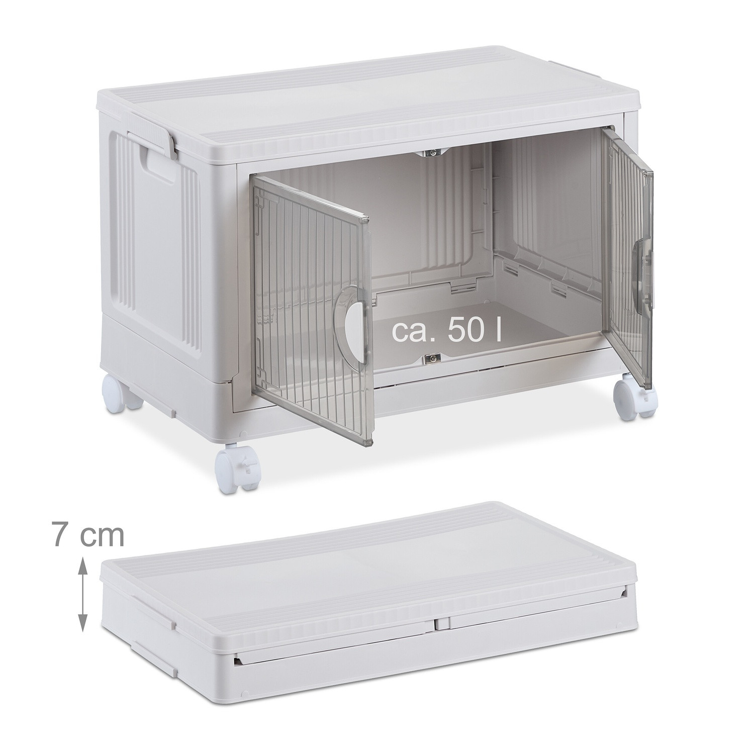 Stackable storage box 50 liters