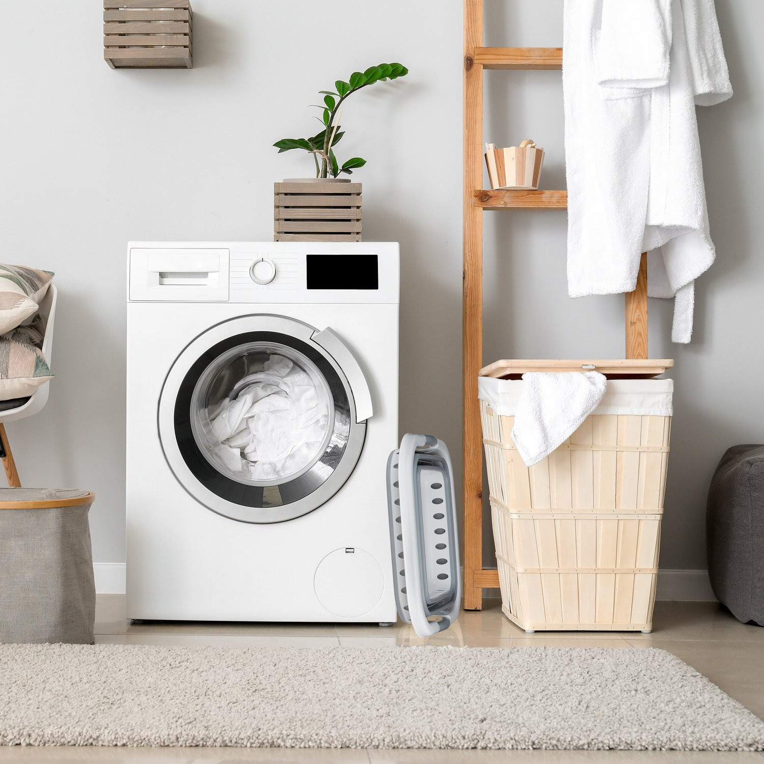 Panier à linge pliable 40 l