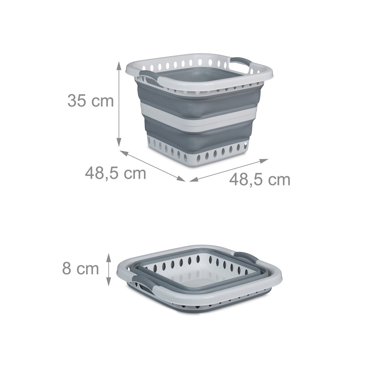 Cesta de ropa plegable 40 l