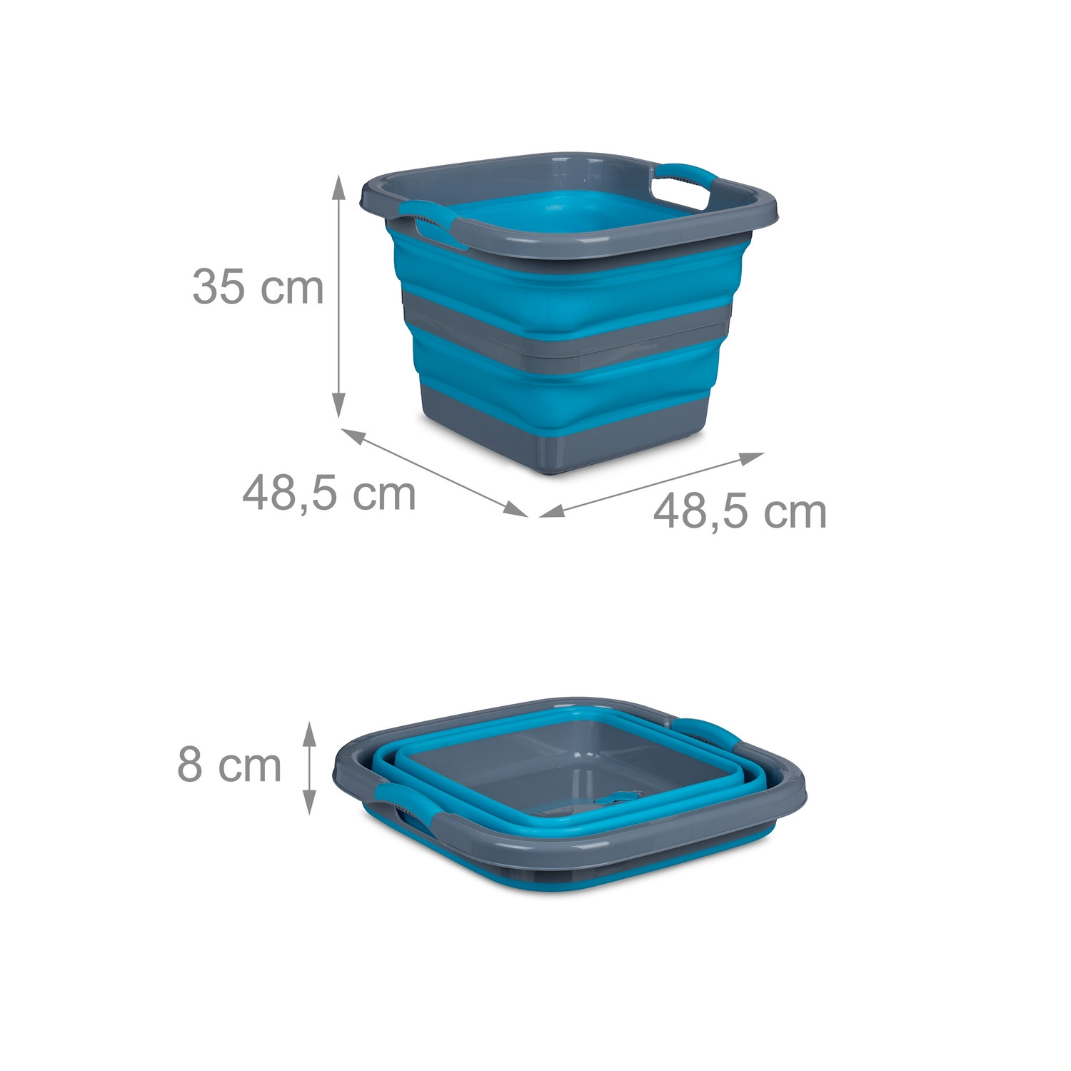 Cesta de ropa plegable 40 l