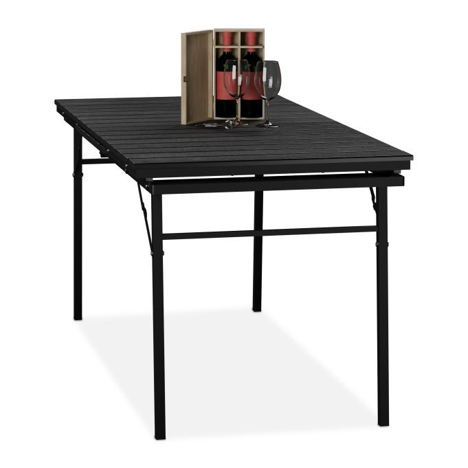 Table de jardin pliante et extensible