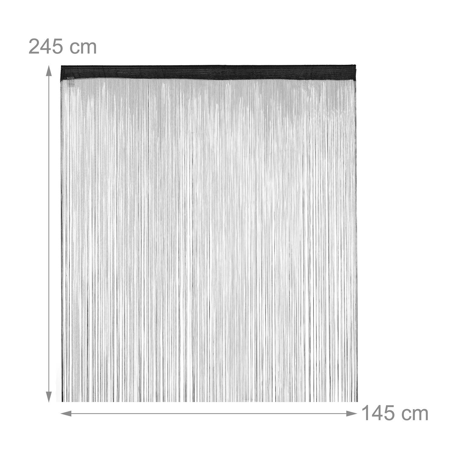 Conjunto de 2 cortinas de corda