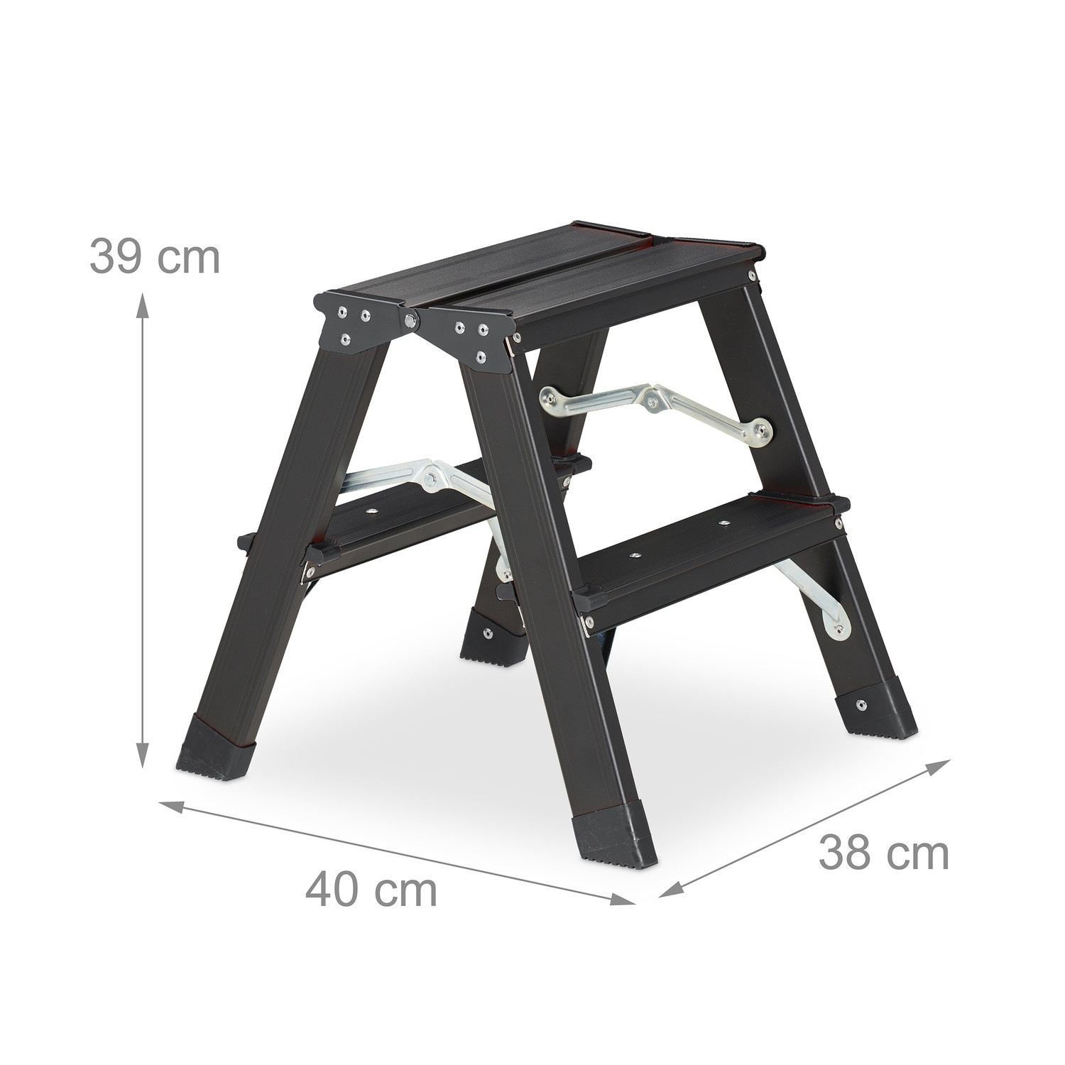 Escalera plegable de aluminio