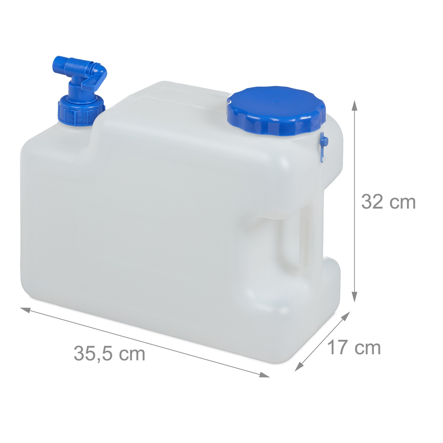 Brocca d'acqua con rubinetto