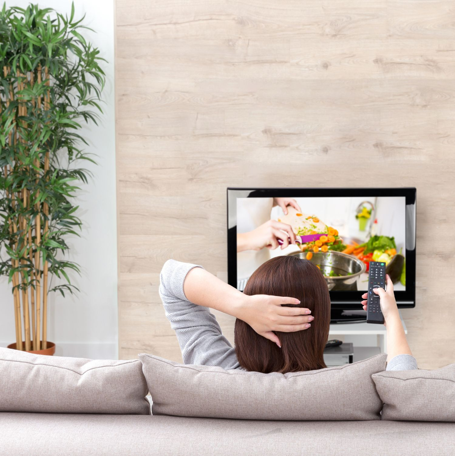 Support TV enroulable