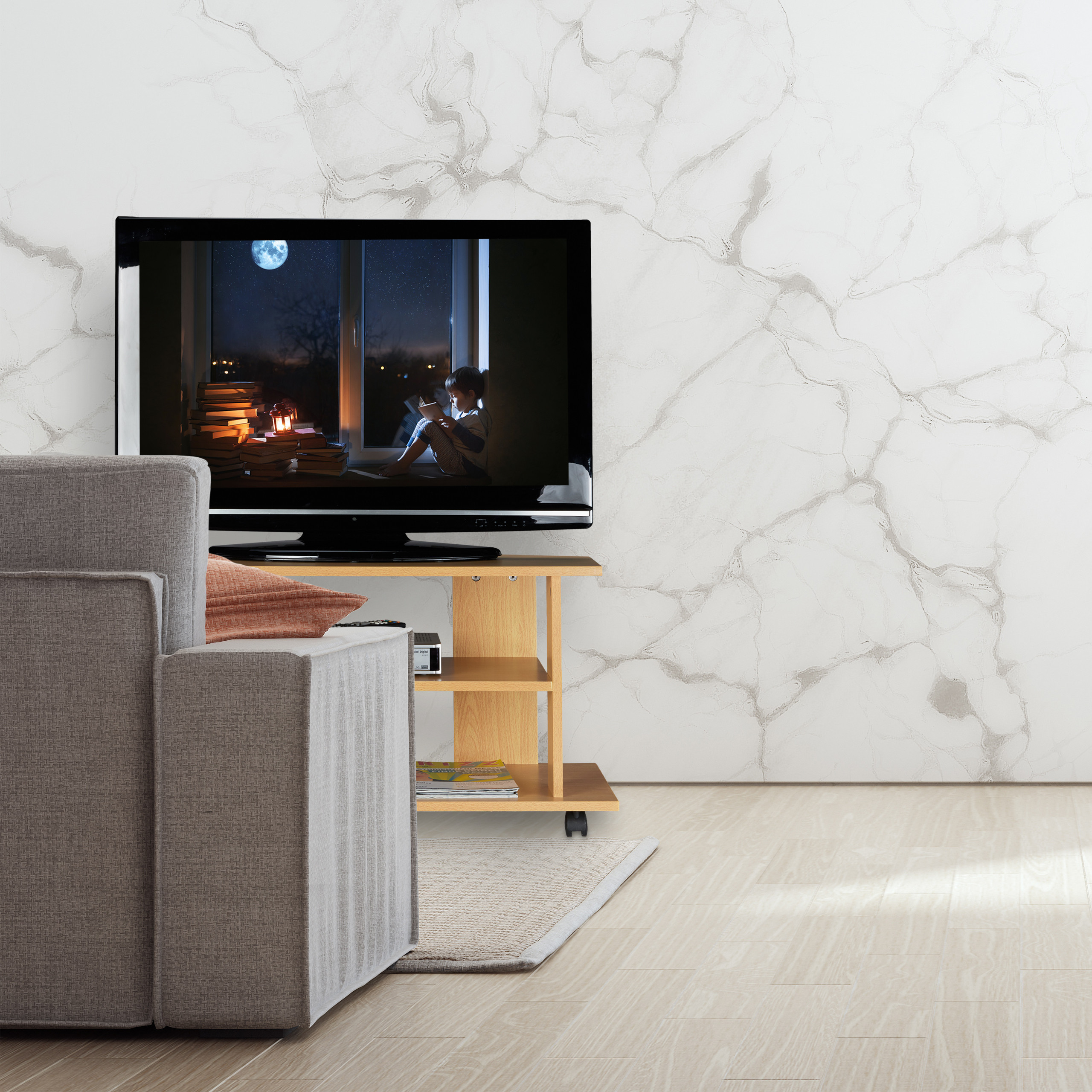 Supporto TV arrotolabile
