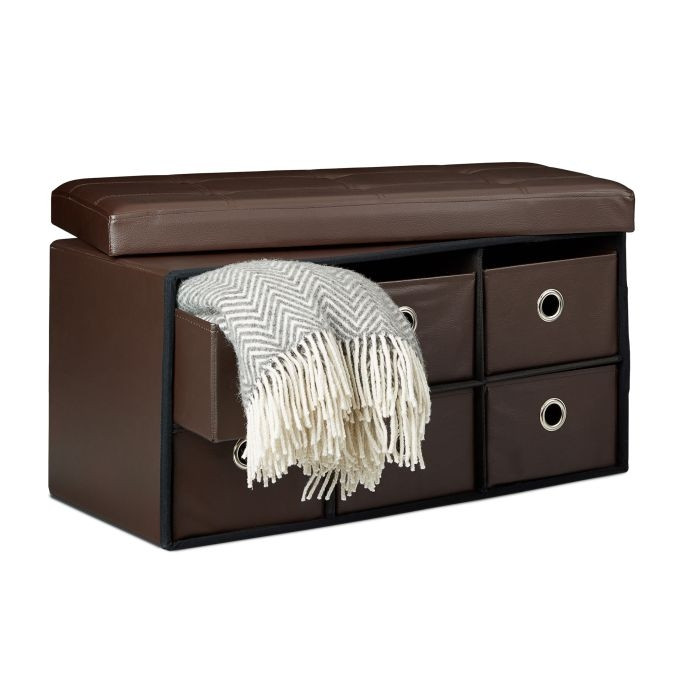 Banc avec rangement