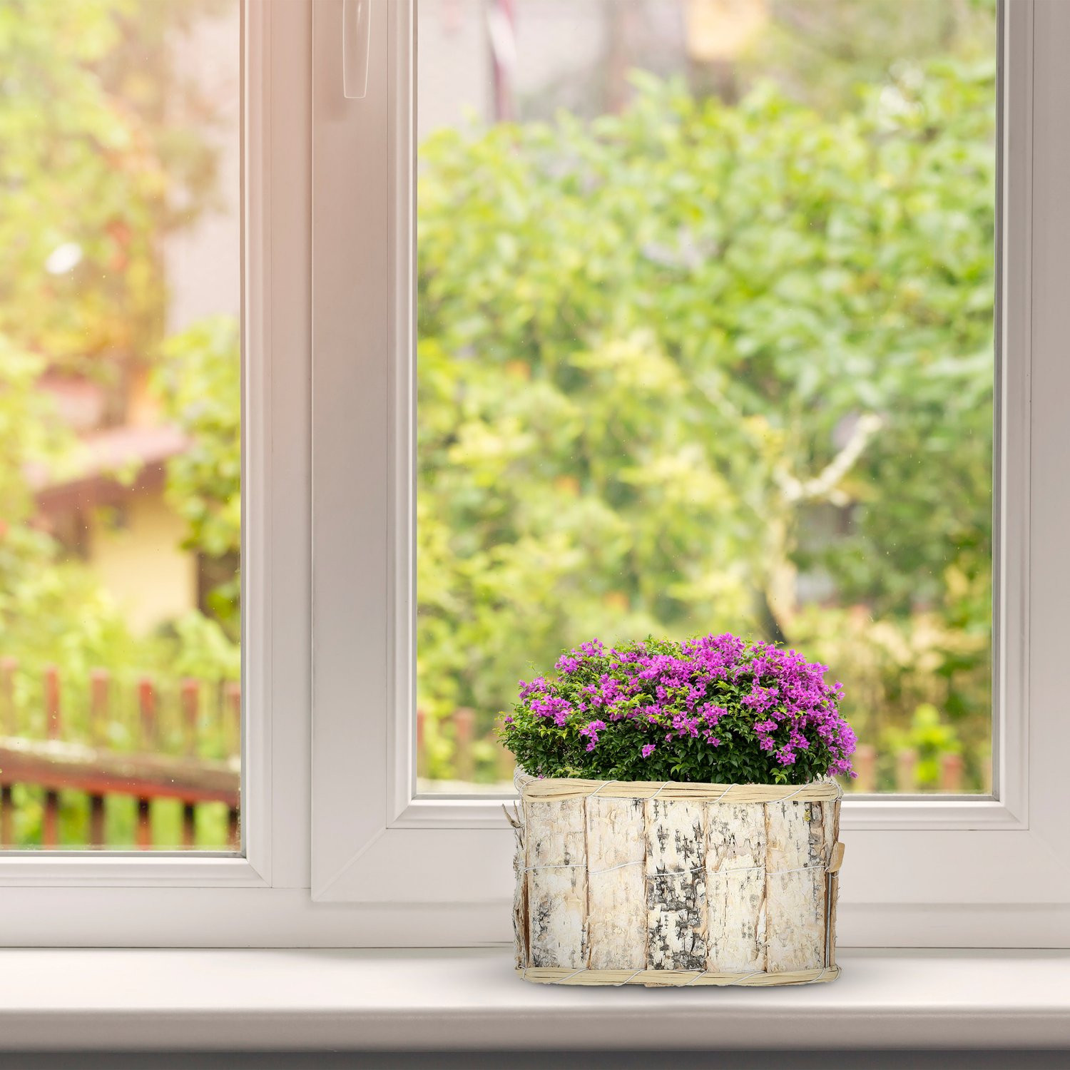 Rechteckiger Blumentopf - 3er-Set