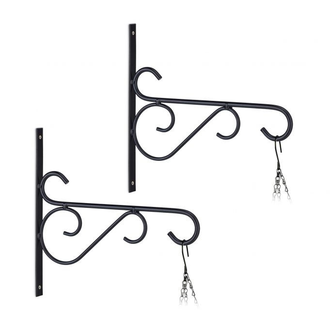 2er-Set Hängekorbhalter